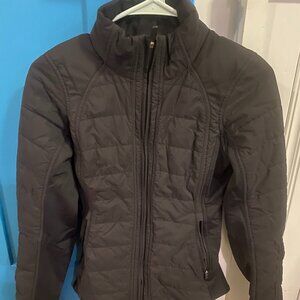 Lululemon Lined Black Quilted Contrast Sport Jacket